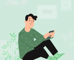 Un utilisateur explore les jeux d'arcade et les options de gain instantané sur l'application Melbet